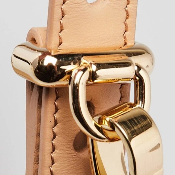 Prada Ecru/Noisette Shearling and Leather Arque Shoulder Bag - Picture 6 of 12